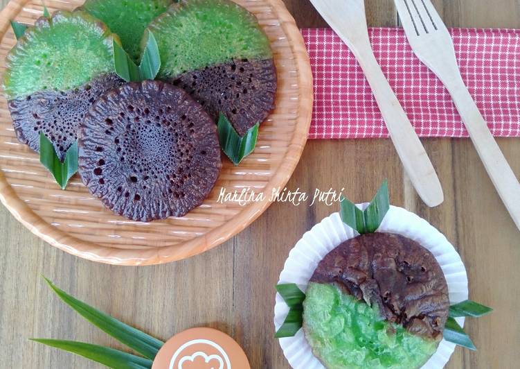 @IDE Resep Kue Cucur Coklat Pandan ide kue sehari hari