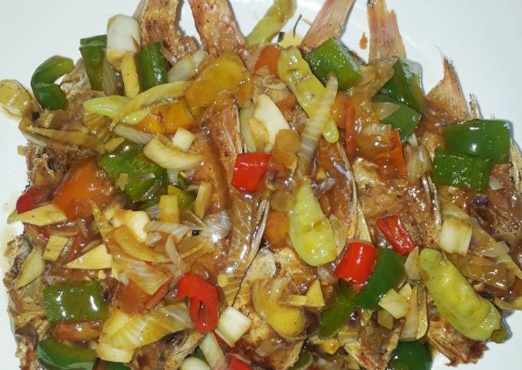 Resep masakan Kakap Asam Manis | Cara Membuat Kakap Asam Manis Yang Bikin Ngiler