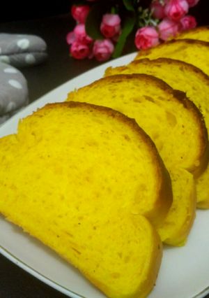 Foto resep Roti Tawar Labu Kuning