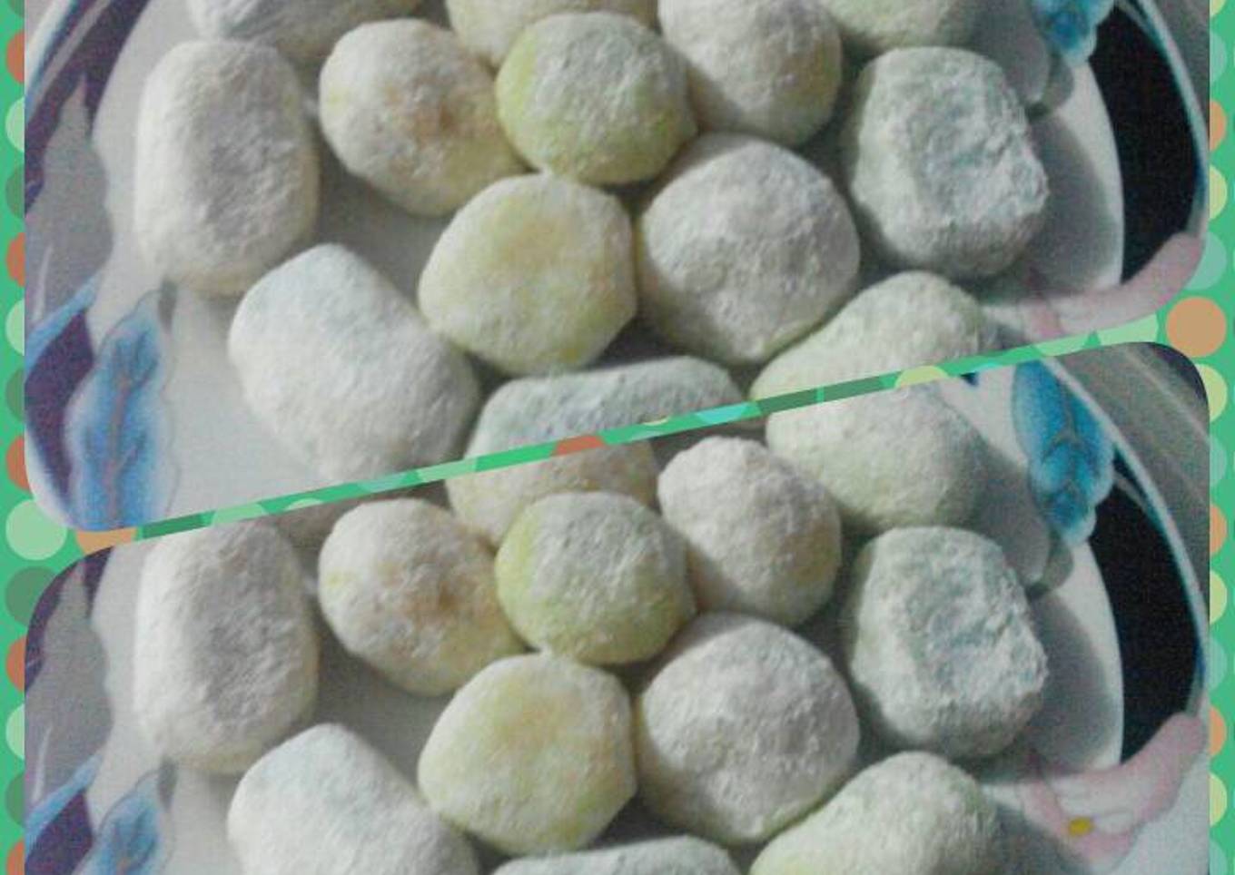 Resep Moju n mojo (kue mochi isi kacang ijo n keju)