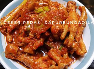 Foto resep Ceker Pedas (masakan rumah sederhana)