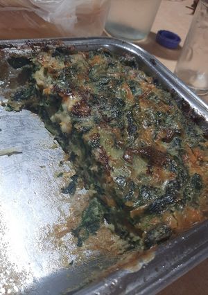 Una foto de Budín de acelga