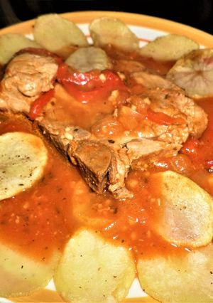 Una foto de Cerdo a la cacerola
