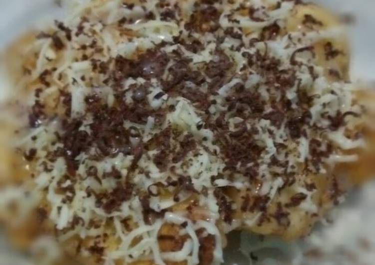 Pisang Krispi Coklat keju