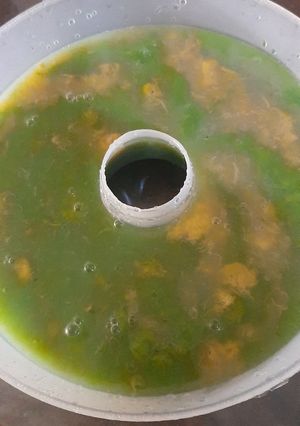 Foto resep Puding pisang manis