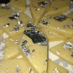 Kaju katli A picture of Kaju katli.