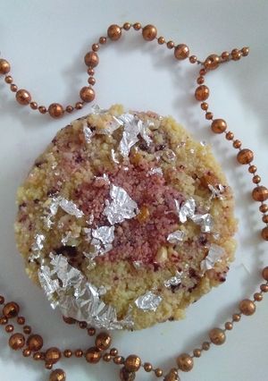 A picture of Beetroot kalakand.