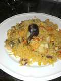 Paella de frutos del mar