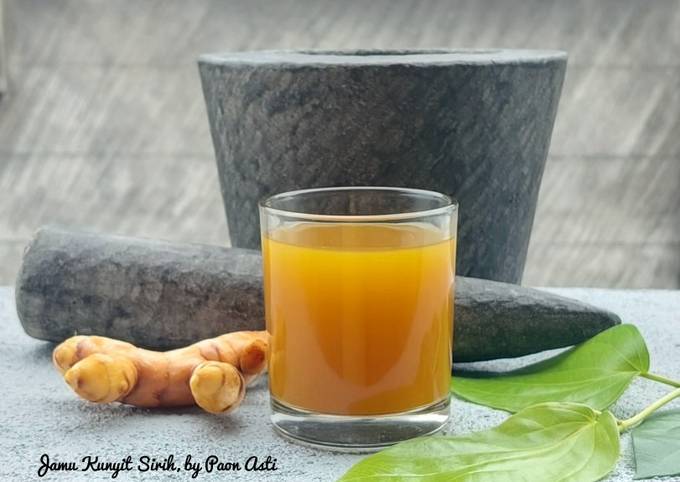 Resep Jamu Kunyit Sirih Oleh Asti Cookpad