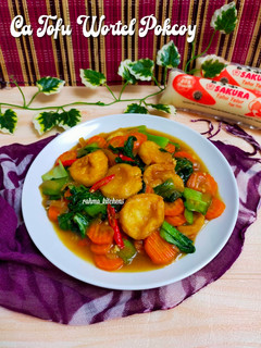 Foto resep Ca Tofu Wortel Pokcoy