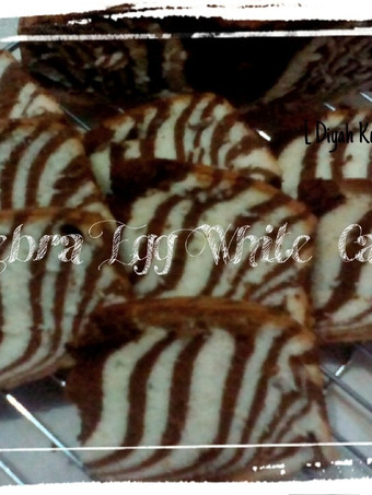 Resep Zebra Cake Putih Telur (All in 1 Methode) Enak Terbaru