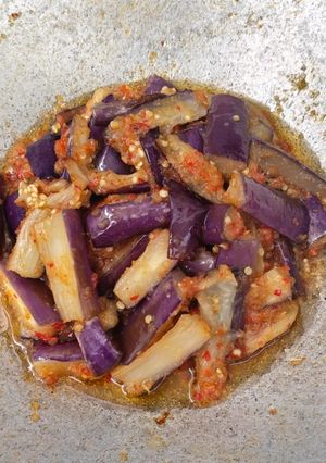 Foto resep Terong Ungu Balado Sederhana