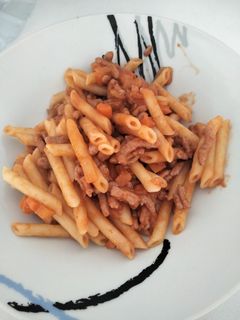 Una foto de Pasta con carne