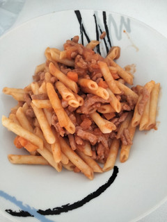 Una foto de Pasta con carne