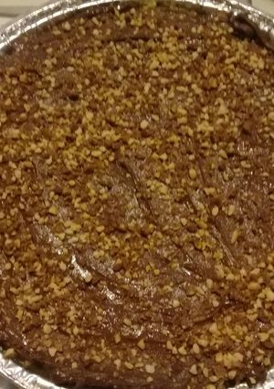 Una foto de Tarta de Dulce de leche Choco y praline!!😏