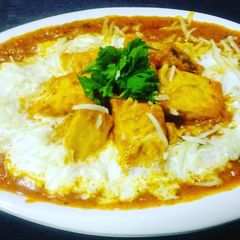 A picture of Cottage cheese Butter Masala.