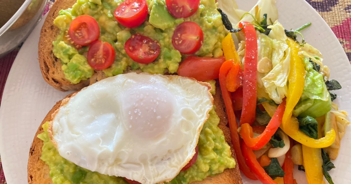 Avocado Roti Resep Avocado Toast (Roti Panggang Alpukat) oleh Tiya BROWN - Cookpad