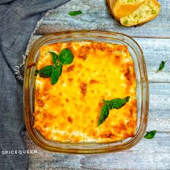 A picture of Vegetable Lasagna.
