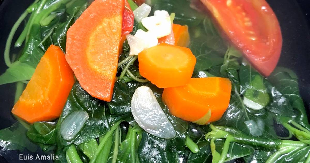 Resep Sayur Bening Bayam Wortel Oleh Euis Amalia - Cookpad