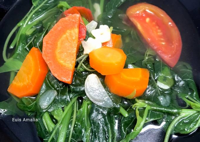 Resep Sayur Bening Bayam Wortel Oleh Euis Amalia Cookpad