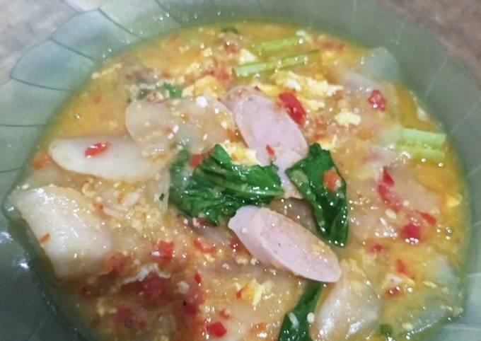 Resep Seblak telur sosis Anti Gagal