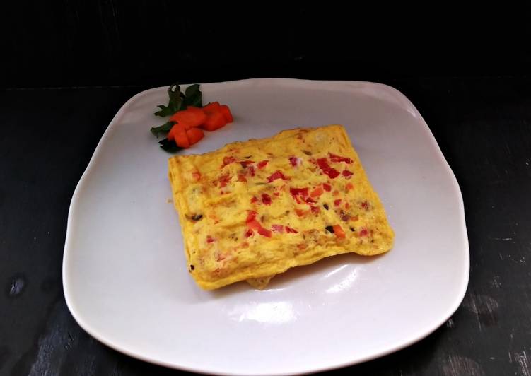 Bagaimana Membuat Waffle Omelet - Sarapan Sederhana Anti Gagal