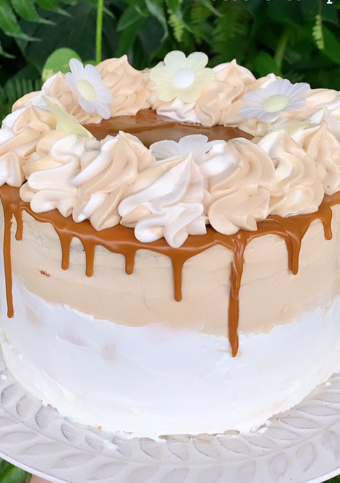Una foto de Lotus cream pie