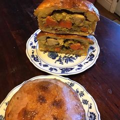 A picture of California Farm Chicken Pot Pies.