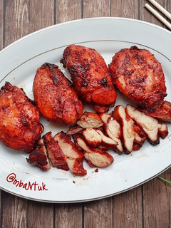 Foto resep Ayam Charsiu (Ayam Panggang Merah)