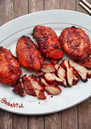 Foto resep Ayam Charsiu (Ayam Panggang Merah)