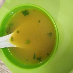 Moong daal soup A picture of Moong daal soup.