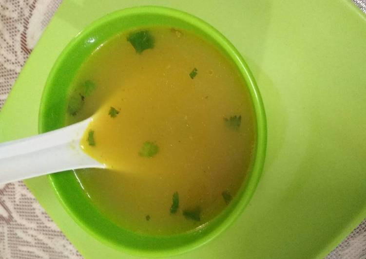 Get Healthy with Moong daal soup