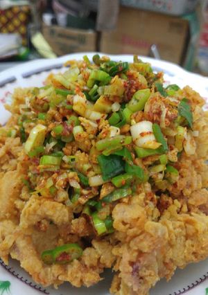 Foto resep Cumi goreng cabe garam ala D'coz