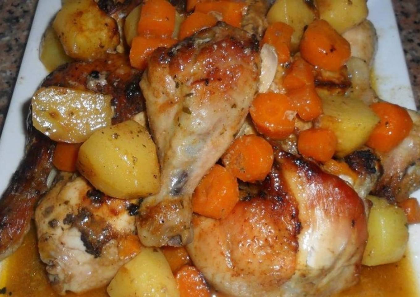 Pollo a la Compota
