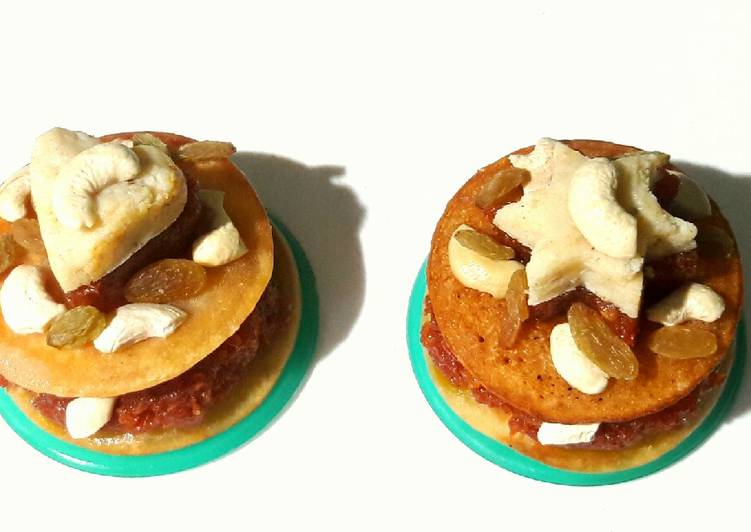 Recipe of Favorite Mini Carrot Pancakes and Carrot Halwa Canapé