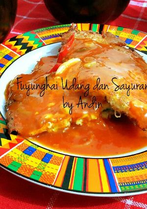 Foto resep Fuyunghai Udang dan Sayuran
