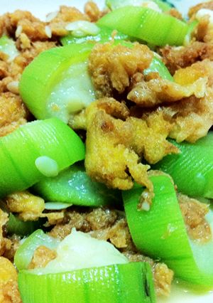 2Meow▶蛋酥絲瓜 的食譜成品照片