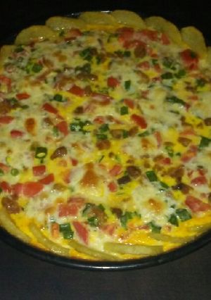 Una foto de Quiche de papa