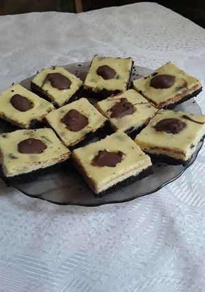 Oreós-csokis kocka recept fotója