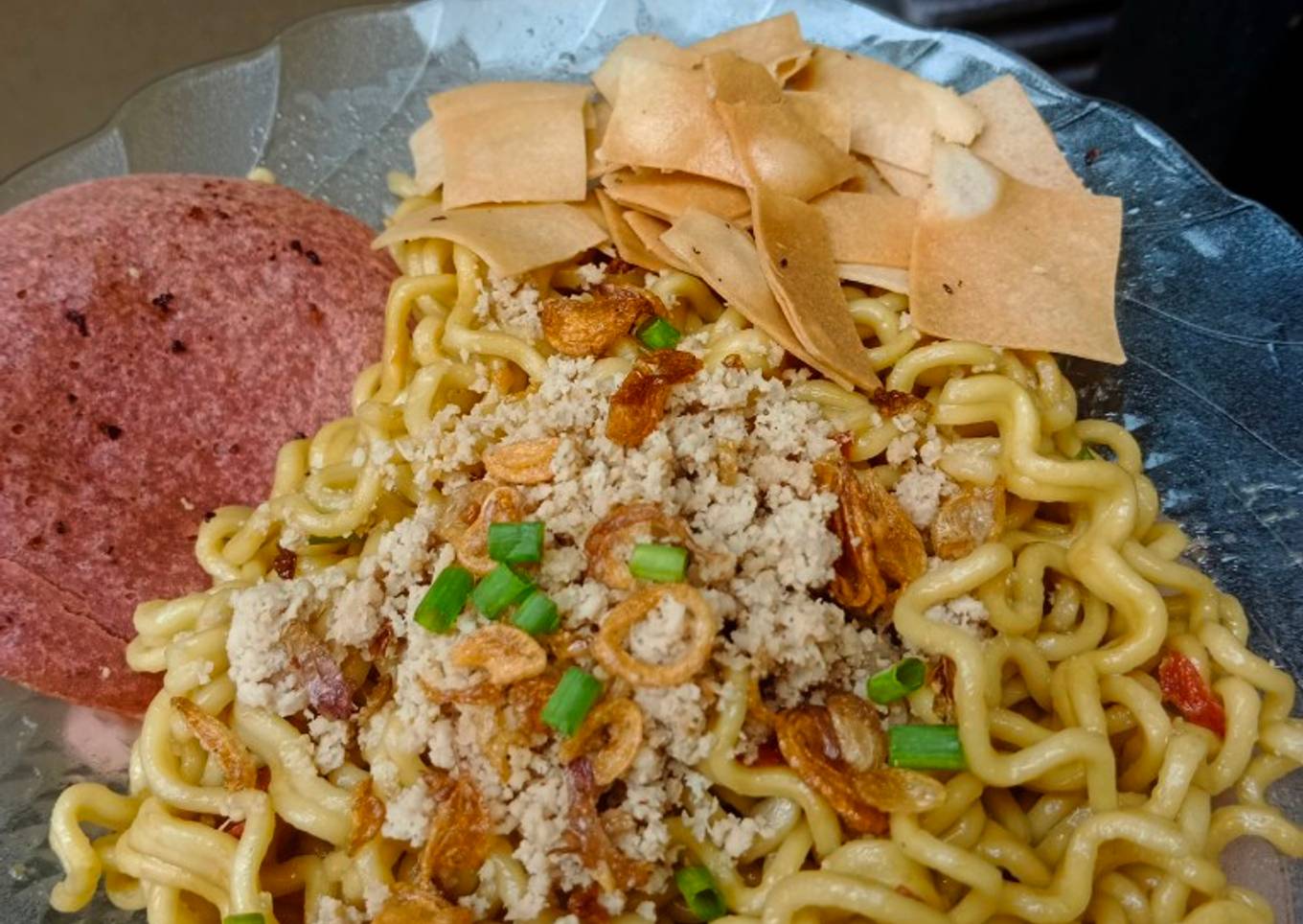 17. Mi Pedas + Ayam Tabur