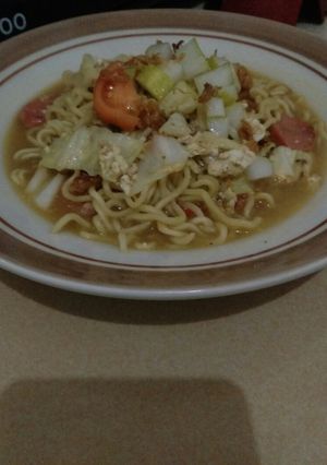 Foto resep Mie tektek jawa manis pedas