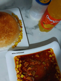 عکسی از دستور خورشت لوبیا سبز با مرغ