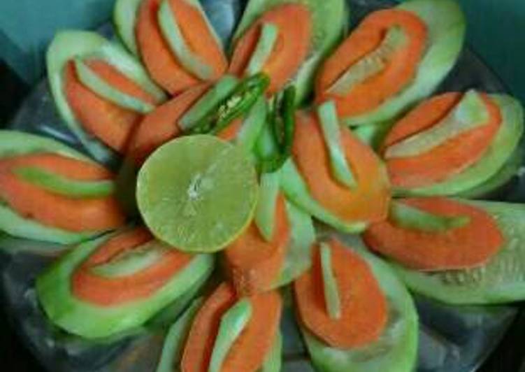 Recipe of Award-winning Cucumber and carrot