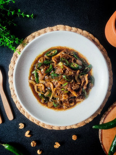 Foto resep Tumis Jamur Cabe Hijau