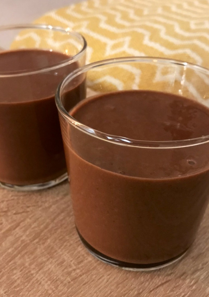 Una foto de Natillas de chocolate realfooder