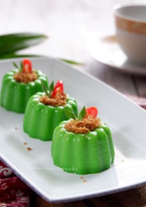 Foto resep Kue Talam Pandan Abon