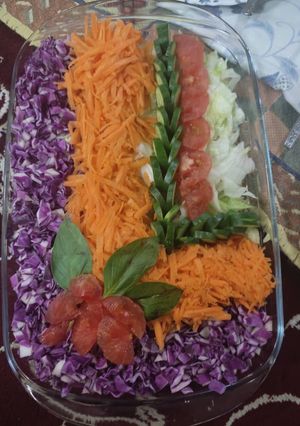 عکسی از دستور سالاد فصل