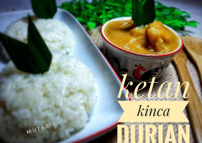 Resep Ketan Kinca Durian, Lezat