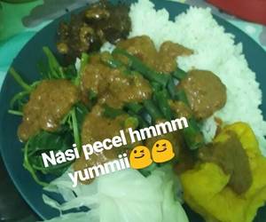 Gampangnya Memasak Nasi Pecel sayur Paling Enak