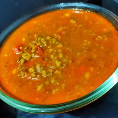 Moong bean fry A picture of Moong bean fry.